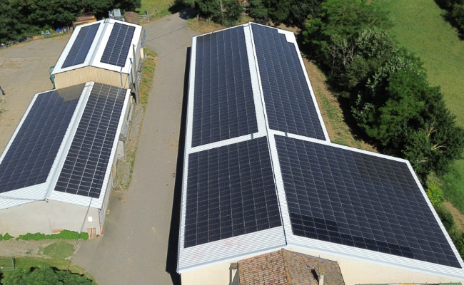 Bâtiment agricole 500 kWc