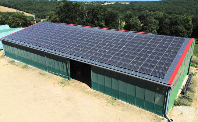 Hangar agricole 325 kWc